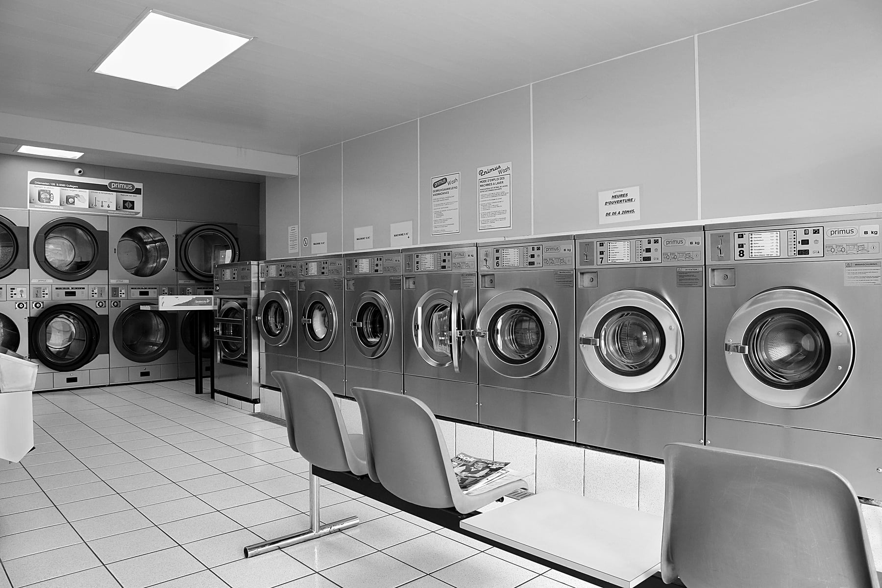 Showers and laundry by Horseshoe RV Park in Ranger, Texas — representative imagery, not a specific Horseshoe RV Park photo